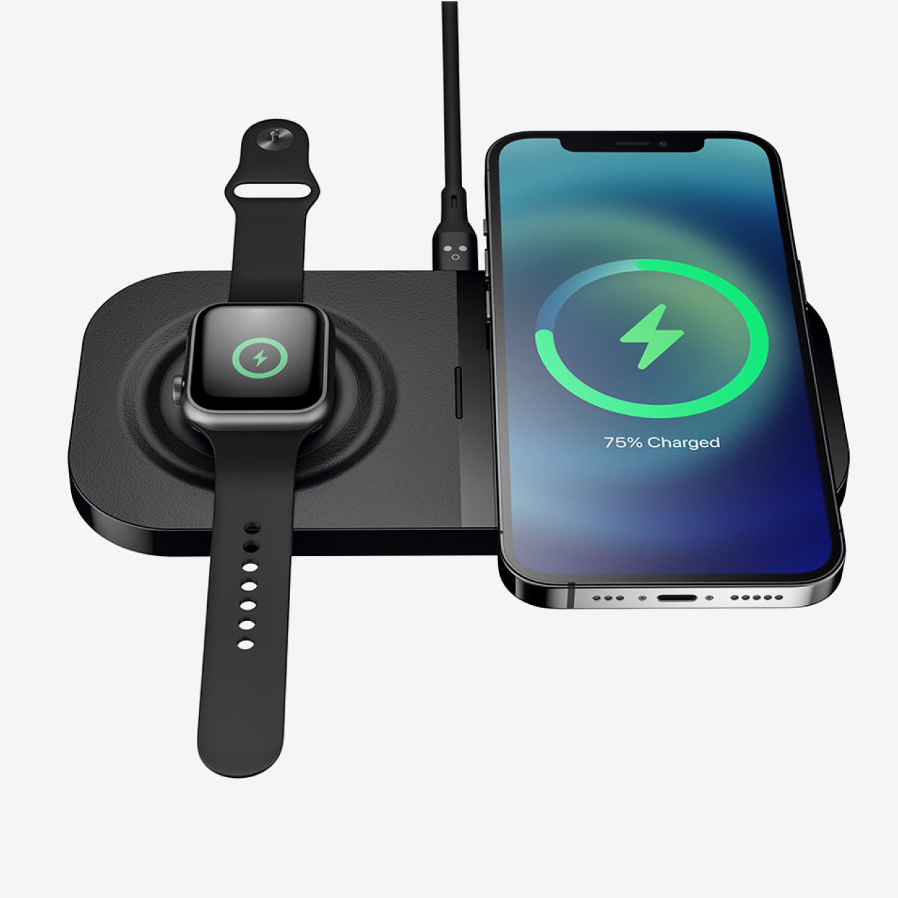 2 in 1 Wireless Charging Pad